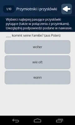 Niemiecki Gramatyka FREE android App screenshot 3