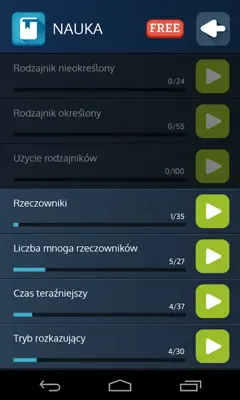 Niemiecki Gramatyka FREE android App screenshot 4