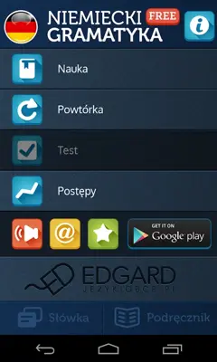 Niemiecki Gramatyka FREE android App screenshot 5